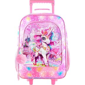 Boys Suitcase, Kids Water Resistant Rolling Luggage, Cool Car Racing Travel Carry on for Elementary Preschool Toddler