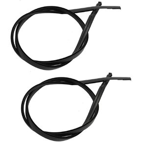 75551-52160 75552-52140 2PCS Roof Drip Trim Molding Kit Left and Right Compatible with Yaris Sedan ONLY 2007-2011