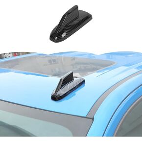 Roof Antenna Cover Trim Decoration Exterior Accessories for Chevy Silverado/Suburban/Tahoe 2019-2024,for GMC Yukon/Sierra 2019-2024,Carbon Fiber Grain