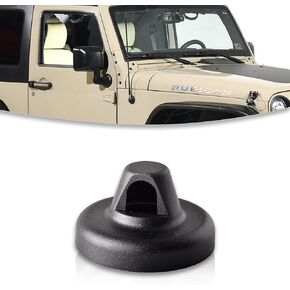 Antenna Bracket Stud Cap Compatible with 2007-2023 Jeep Wrangler 2018 Wrangler JK 2020-2023 Gladiator Antenna Mount Base Cover Replace 56040950AE