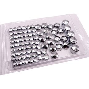 1 Set Motorcycle Screw Chrome Bolt Toppers Cover Caps Kit For Dyna Glide TWIN CAM 1991-2013 Motobike accessories（black）