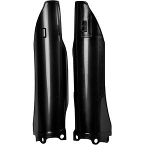 Polisport Fork Cover Set (Black) for 06-08 Kawasaki KX250F