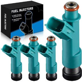 Fuel Injectors 23250-28080 Fits for:-Toyota Camry Highlander Solara Corolla Matrix 2004-2010 2.4L L4 for:-Scion tc xB 2005-2010 2.4L 4PCS OE#23250-0H060, 23209-28080