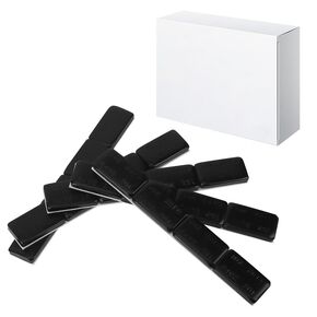 Aain Anti-Corrosion Eco-Friendly 1 oz 144pcs Lead-Free Wheel Weights White Tape - Universal for 50 States,Grey Steel Wheel Weights