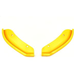 Front Bumper Lip Splitter Protector Compatible with Dodge Challenger SRT Hellcat 2015-2021 (Yellow)