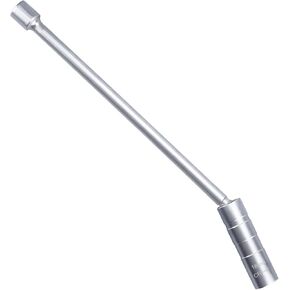 5/8" Spark Plug Socket,16 mm Thin Wall Swivel Magnetic Spark Plug Socket,Magnetic Cr-V Steel Swivel 12 Point Socket 3/8 Inch Drive Spark Plug Removal Tool -11.8" Total Length