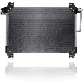 A/C Condenser - Pacific Best Inc. Compatible/Replacement for 3054 02-08 Chevrolet Trailblazer Envoy Bravada Ascender Rainier 9-7X 4.2L