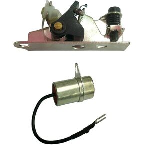 160-1183, 312-0246 Lawn Mower Points and Condenser Set for Onan B Series and John Deere Engines, 1601183, 3120246