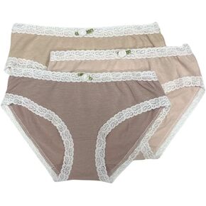 ESME Little Girl's & Big Girl's Underwear Panty Pack for sensitive skin kids