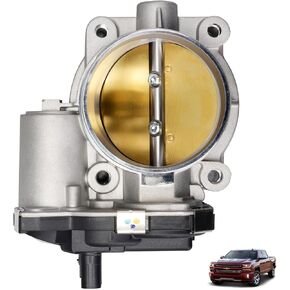 New 72MM Electronic Throttle Body 12632171 Compatible with Chevy Express Silverado GMC Savana Sierra 4.3L 2014-2021 S20222