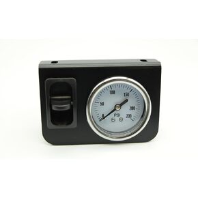 Air-rite,in Cab Single Air Gauge Control Kit with Paddle Switch for Air Suspension Kit,air springs in Saudi Arabia