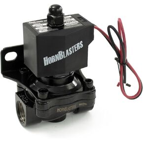 HornBlasters 1/2" 12v Stainless Steel Electric Air Valve