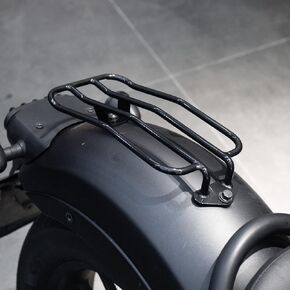 Black Rear Top Case Carrier Luggage Rack Fit for CMX 300 Rebel 300 CMX 500 Rebel 500 2017 2018 2019 2020 2021 2022 2023 2024