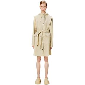 RAINS Women's Curve W Jacket, Dune (18130-26, US, Alpha, Medium, Regular, Regular)