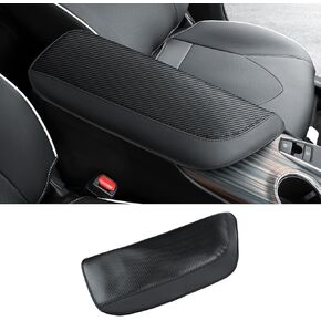 Center Console Armrest Cover for Toyota Camry 2018-2024 Accessories Center Console Liner Leather Protection Armrest Cover (Black)