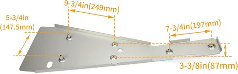 Aluminum Full Chassis Skid Plate Glide Frame Compatible With 1999-2014 HONDA TRX400EX 400X ATV in Saudi Arabia