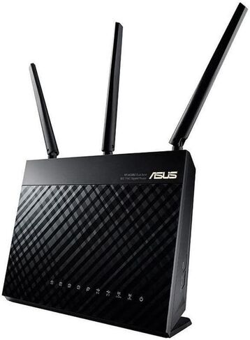 ASUS AC1750 WiFi Router (RT-AC66U B1) - Dual Band Gigabit Wireless Internet Router, ASUSWRT, Gaming & Streaming, AiMesh Compatible, Included Lifetime Internet Security, Adaptive QoS, Parental Control in Saudi Arabia