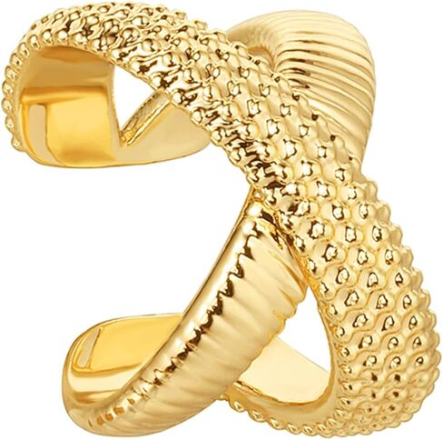 BENEIGE Women Gold Ear Cuff Earrings Non-Piercing Wrap Earrings 14K Gold Plated Ear Cuff Clips Huggie Ear Cuffs Set Everyday Jewelry for Women in Saudi Arabia