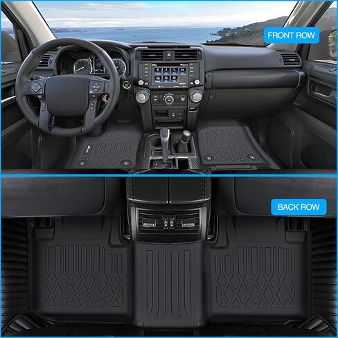 Nilight TPE Floor Mats for Dodge Durango/Jeep Grand Cherokee 2016 2017 2018 2019 2020 2021 2022 2023,All Weather Custom Fit Heavy Duty Floor Liners in Saudi Arabia