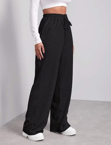 Women Baggy Cargo Pants Y2K Parachute Pants Drawstring Sweatpants Jogger Streetwear with Pockets in Saudi Arabia