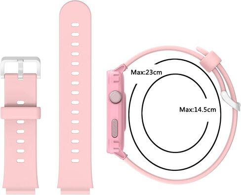 Sport Watch Band Compatible H96 Watch for Boys Girls, Replacement Sport Watch Strap Wristband Kids Watch in Saudi Arabia