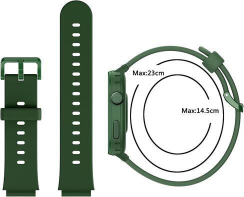 Sport Watch Band Compatible H96 Watch for Boys Girls, Replacement Sport Watch Strap Wristband Kids Watch in Saudi Arabia