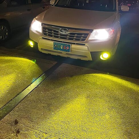 PHINLION 9006 HB4 مصباح الضباب LED الأصفر أو DRL، 3800 لومن فائق السطوع CSP رقائق 9006 استبدال مصابيح الضباب لشاحنة السيارة، 3000K أصفر ذهبي in Kuwait