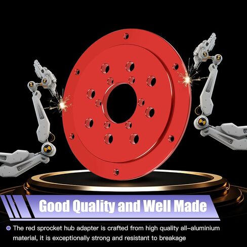 Universal Go Kart Split Sprocket Hub Adapter Compatible with Predator 212cc 196cc 420cc 79cc 6.5hp CT200U CT100U BT200X MBX11 TraillMaster MB200 Coleman Baja Motovox Doodlebug Mini Bike Parts in Saudi Arabia