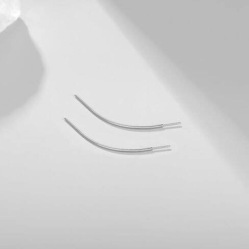Oveta Curved Piercing Taper G23 Titanium Push in Taper 20G Insertion Pin for Threadless Jewelry Tool in Saudi Arabia
