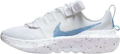 Nike Womens Crater Impact White/University Blue Cross Trainer Shoes-CW2386 104-Size 7 in Saudi Arabia