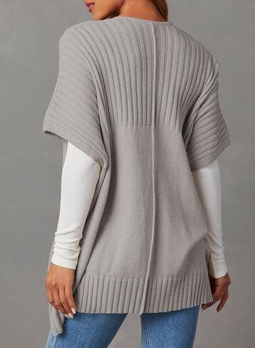 SHEWIN Cardigan Sweaters for women Lightweight Open Front Pleated Summer Short Sleeve Cardigans Sweater in Saudi Arabia