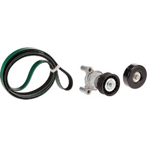 ACDelco Gold ACK060935HD Automatic Belt Tensioner and Pulley Kit with Tensioner, Pulley, and Belts