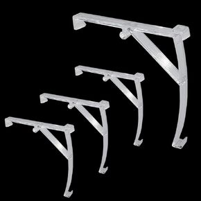 8pcs Valance Clips 3.5"(89mm) Hidden Retainer Holder for Vertical Blinds, Clear