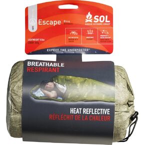 S.O.L. Survive Outdoors Longer SOL Escape Bivvy with Hood - Green