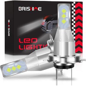 H7 LED Fog Light Bulbs 8000K Ice Blue, Extremely Bright 2525 Chips 64210 LED Bulbs for Car Fog Lights, Daytime Running Lights DRL (Pack of 2)