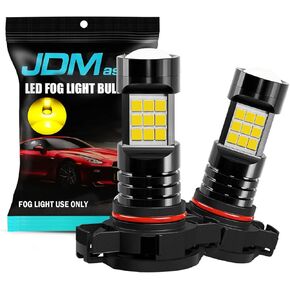 JDM ASTAR رقائق PX شديدة السطوع 5202 5201 مصابيح ضباب LED، أصفر ذهبي in Kuwait
