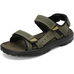 Men's Sandals Open Toe Hiking Sandals with Arch Support Adjustable Athletic Outdoors Fisherman Shoes Beach and Water Beach Sport Sandals