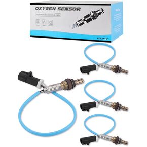 15716 15717 15718 Upstream Downstream Oxygen O2 Sensor 4pcs for 1990-2011 Ford F150 F250 F350 Ranger Expedition Explorer Escape, Mazda Tribute, Mercury Cougar, Lincoln Aviator, Jaguar S-Type