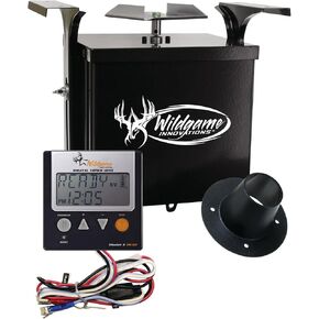 مجموعة التغذية الرقمية WILDGAME INNOVATIONS Trophy Hunter 6V، وحدة تحكم رقمية متينة مقاومة للطقس وسهلة الاستخدام لتغذية ألعاب الصيد
