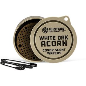 Hunters Specialties Long Lasting Cover Scent Wafers for Hunting - 3 Wafers Per Pack, 3 Safety Pins Included