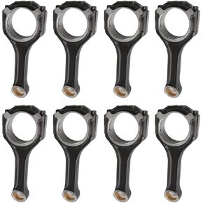 2780300520 Connecting Rods 8pcs Fit for 2012-2017 E500 4.7L, Fit for 2013-2018 G63 AMG 5.5L, Replace OE 2780300520 2780300320 2780300620