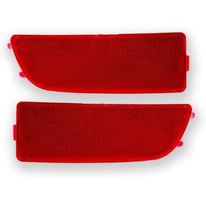 MP&PV Rear Bumper Reflector Left & Right Compatible with Dodge Freightliner Mercedes Van Sprinter 2500 3500 W906 2007-2018 OE 9068260040,9068260140