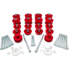 KF04060BK 2008-2016 Ford F250 F350 Body Mount Bushing, Body Cab Mounts, Cab Bushing Kit, Body Mount Bushing Kit, Steel Sleeves & Hardware