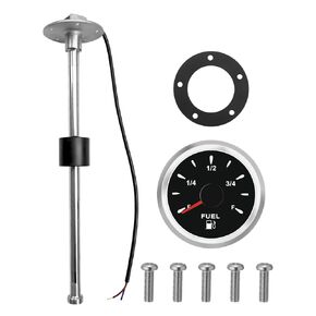 240-33ohm 12.5"/318mm Fuel Sending Unit for Marine Boat RV Truck Car, Stainless Steel Fuel Sender Fuel Level Tank Sensor Gas Tank Sending Unit