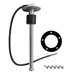 0-90ohm Fuel Sending Unit, 11.5" Boat Fuel Sender 290mm Stainless Steel Water Gas Fuel Level Sensor for Boat Marine Car RV Truck Vehicle