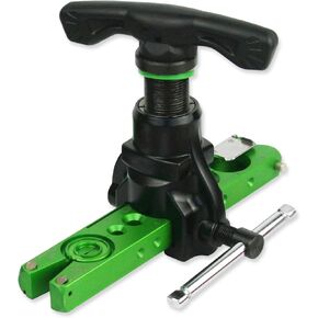 Flaring Tool for 1/4", 5/16", 3/8", 1/2", 5/8", 3/4" OD tubing, 45° Eccentric Hand Flaring Tool for Copper/Aluminum tubing and HVAC Refrigeration Tools.