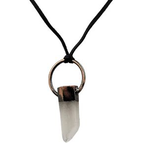 Crystal Joys Bohemian Quartz Point Necklace