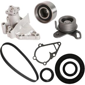 Timing Belt Kit Tensioner With Water Pump Fits for Hyundai Accent 2001-2011 For Kia Rio 2006-2011 For Rio5 2006-2011 L4 1.6L For Hyundai Accent 1996-1997 L4 1.5L OE#95282 95547 95546 AW9364