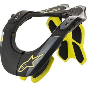 Alpinestars Men's Bns Tech-2, Black Yellow Fluo, Large/X-Large