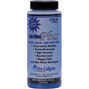 Nu-Calgon 4182-53 (6 oz. Bottle) Cal-Blue Plus Micro Gas Leak Detector
